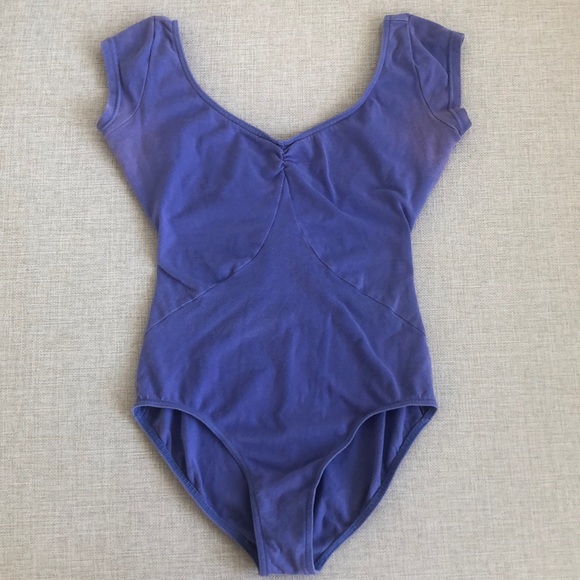 FREE ā»ļø Periwinkle Mirella Cap Sleeve Leotard